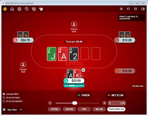  how to play ignition poker australia